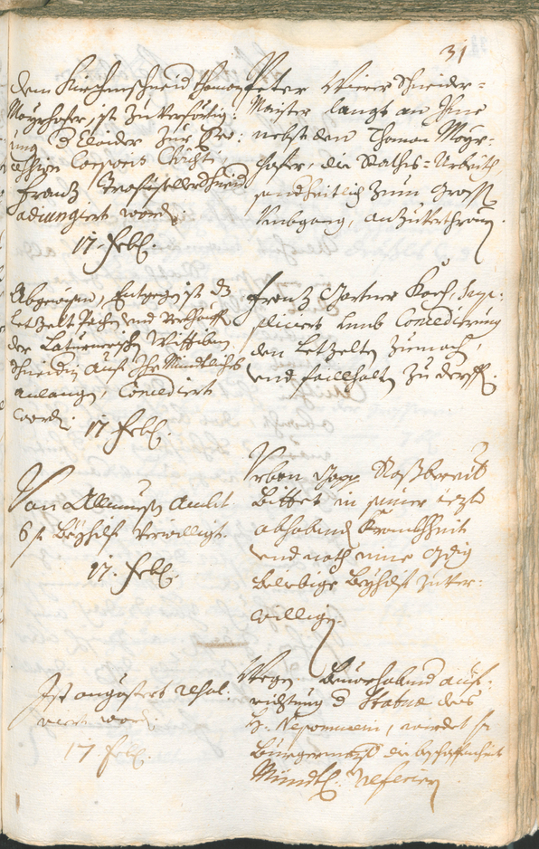 Civic Archives of Bozen-Bolzano - BOhisto Ratsprotokoll 1714/17 