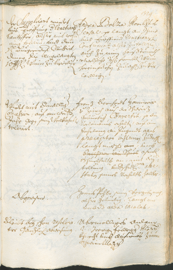 Stadtarchiv Bozen - BOhisto Ratsprotokoll 1714/17 