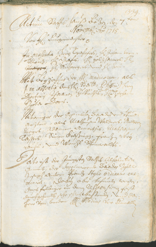 Civic Archives of Bozen-Bolzano - BOhisto Ratsprotokoll 1714/17 