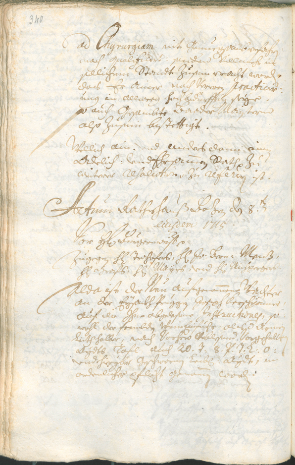 Civic Archives of Bozen-Bolzano - BOhisto Ratsprotokoll 1714/17 