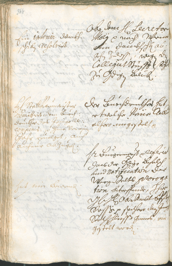 Civic Archives of Bozen-Bolzano - BOhisto Ratsprotokoll 1714/17 