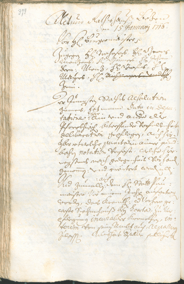 Archivio Storico della Città di Bolzano - BOhisto protocollo consiliare 1714/17 