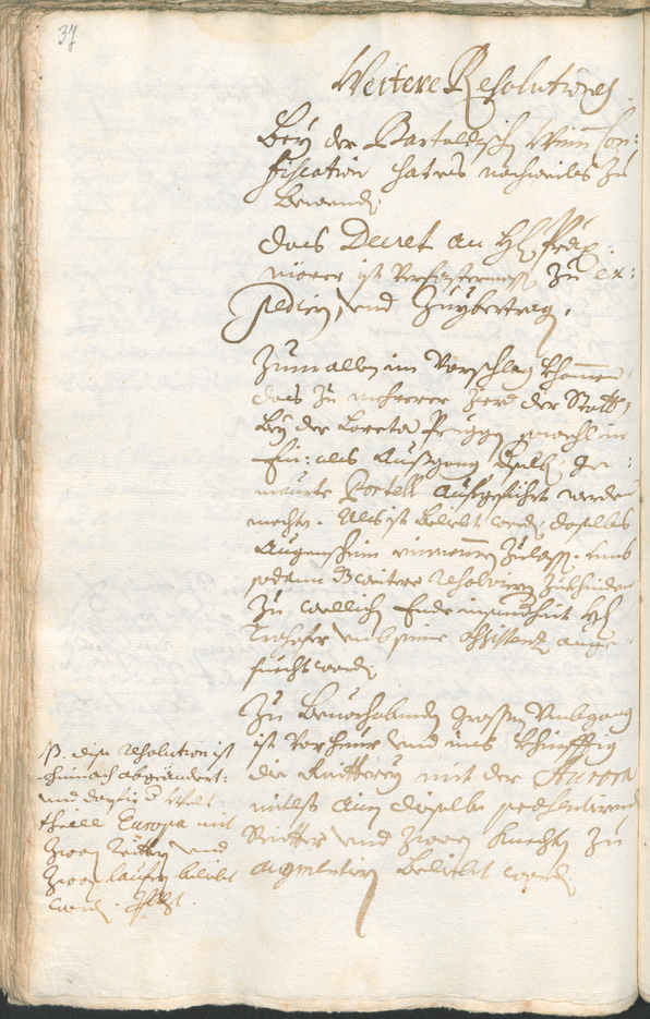 Civic Archives of Bozen-Bolzano - BOhisto Ratsprotokoll 1714/17 