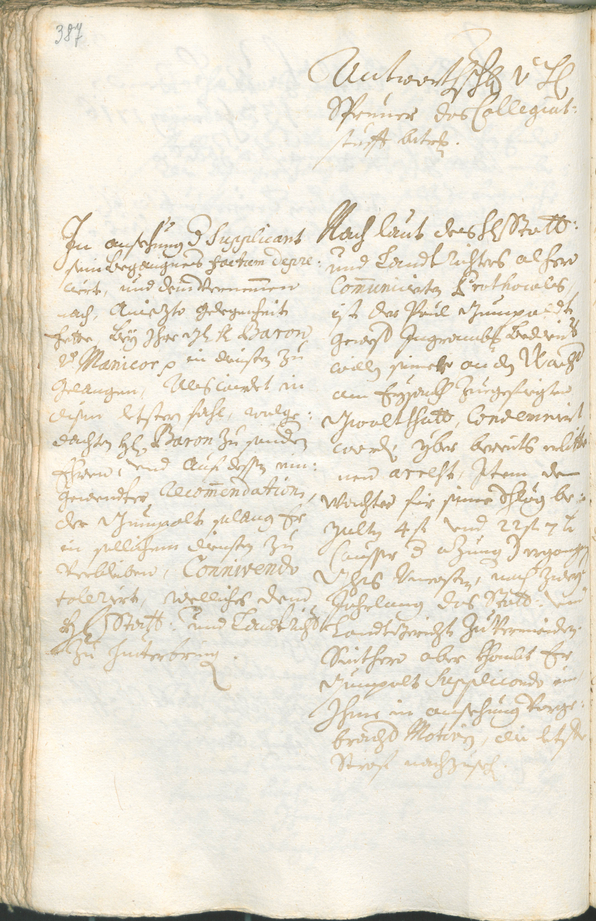 Civic Archives of Bozen-Bolzano - BOhisto Ratsprotokoll 1714/17 