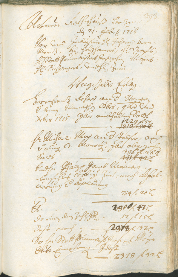 Civic Archives of Bozen-Bolzano - BOhisto Ratsprotokoll 1714/17 