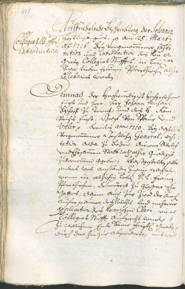 Stadtarchiv Bozen - BOhisto Ratsprotokoll 1714/17 