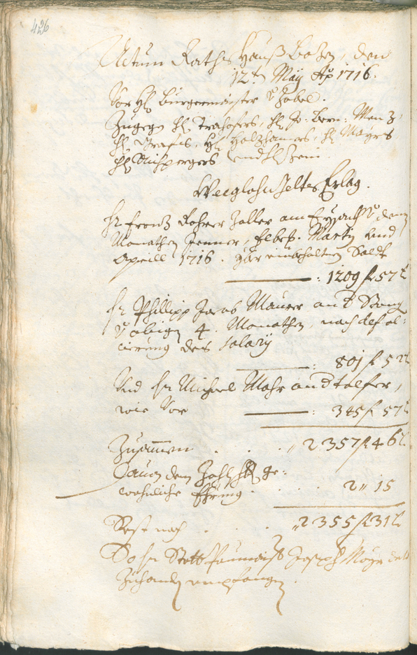 Archivio Storico della Città di Bolzano - BOhisto protocollo consiliare 1714/17 