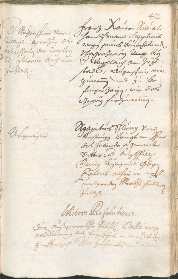 Civic Archives of Bozen-Bolzano - BOhisto Ratsprotokoll 1714/17 