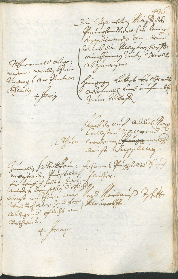 Stadtarchiv Bozen - BOhisto Ratsprotokoll 1714/17 