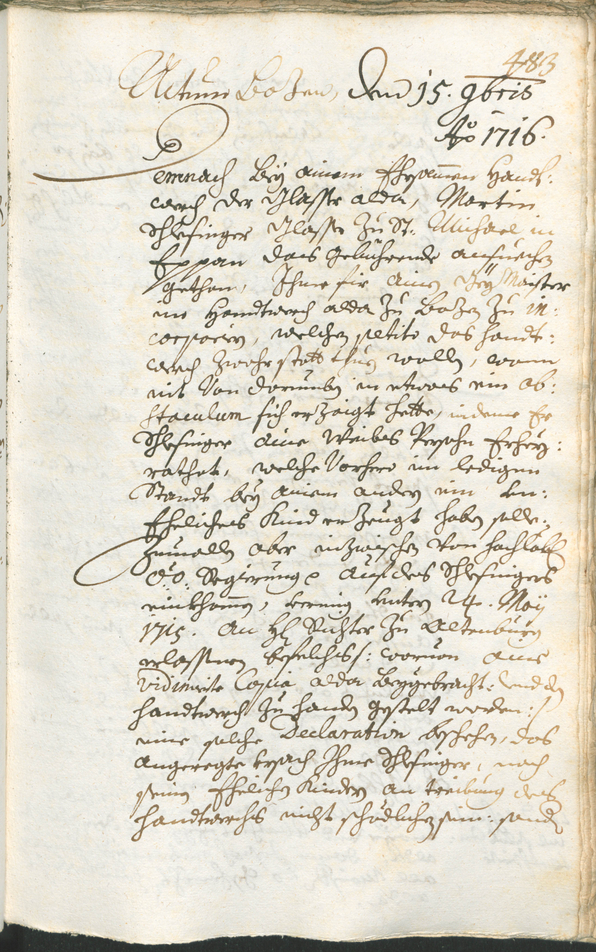 Civic Archives of Bozen-Bolzano - BOhisto Ratsprotokoll 1714/17 