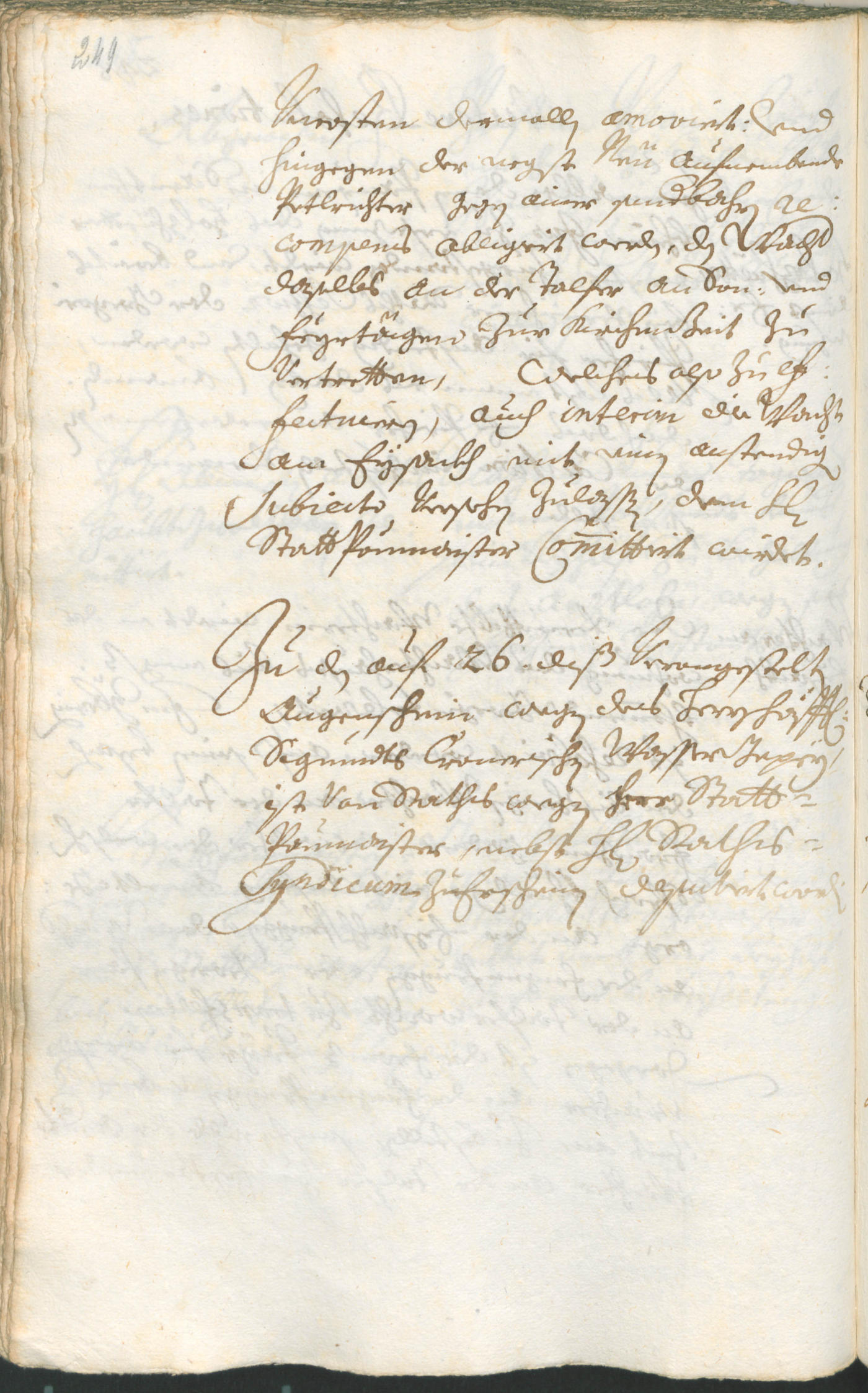Civic Archives of Bozen-Bolzano - BOhisto Ratsprotokoll 1714/17 