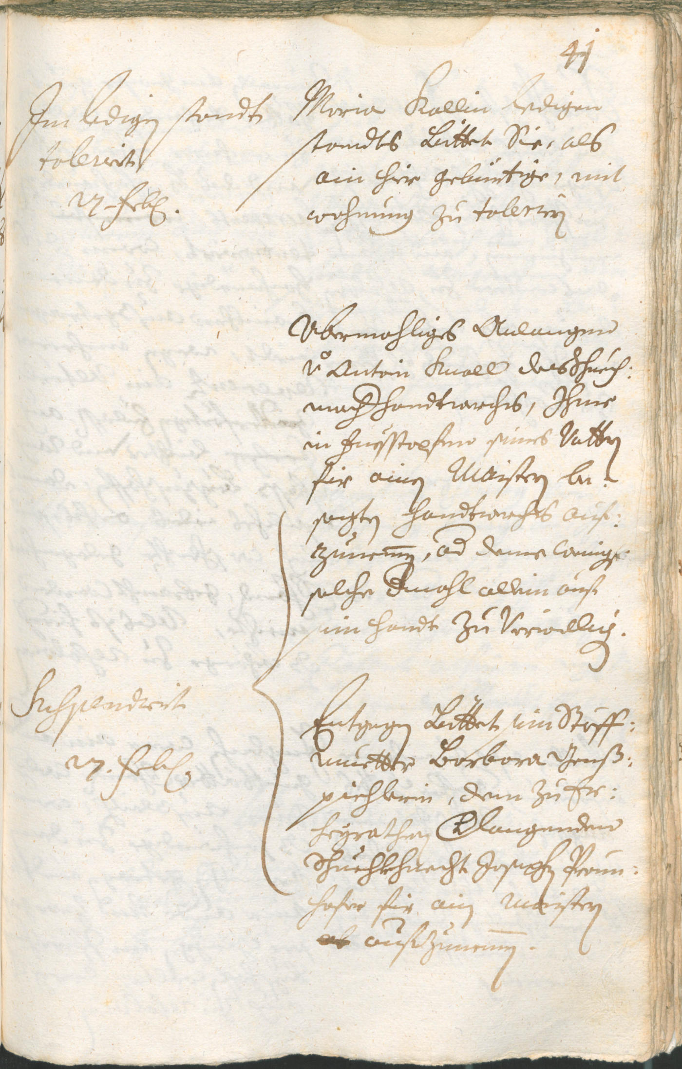 Stadtarchiv Bozen - BOhisto Ratsprotokoll 1714/17 