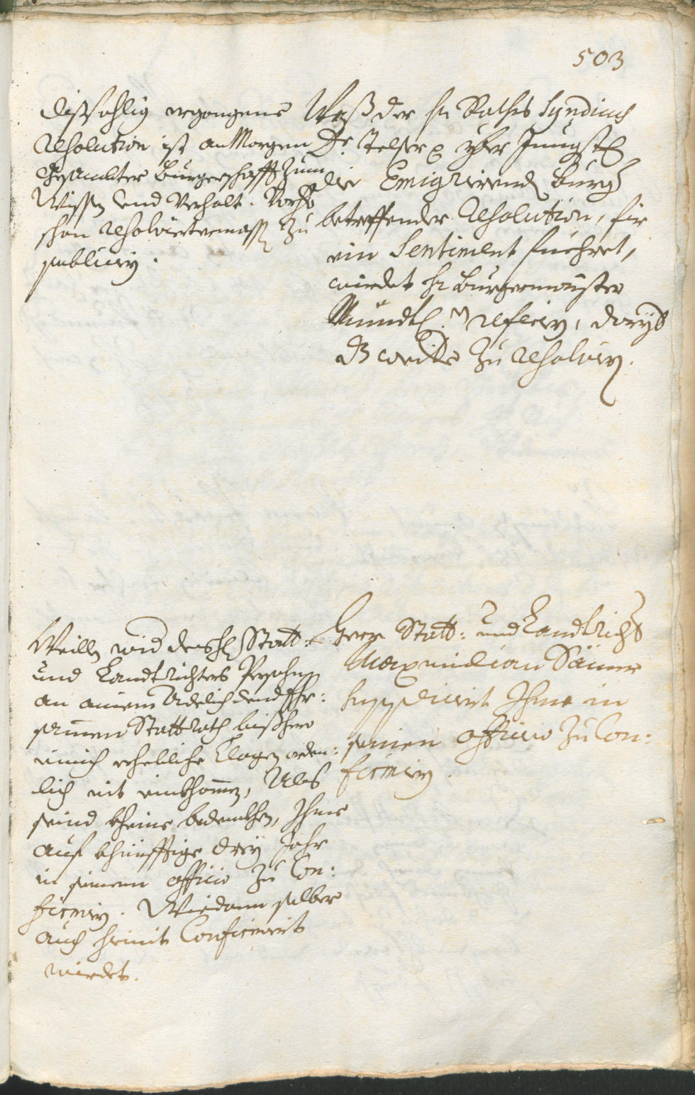 Stadtarchiv Bozen - BOhisto Ratsprotokoll 1714/17 