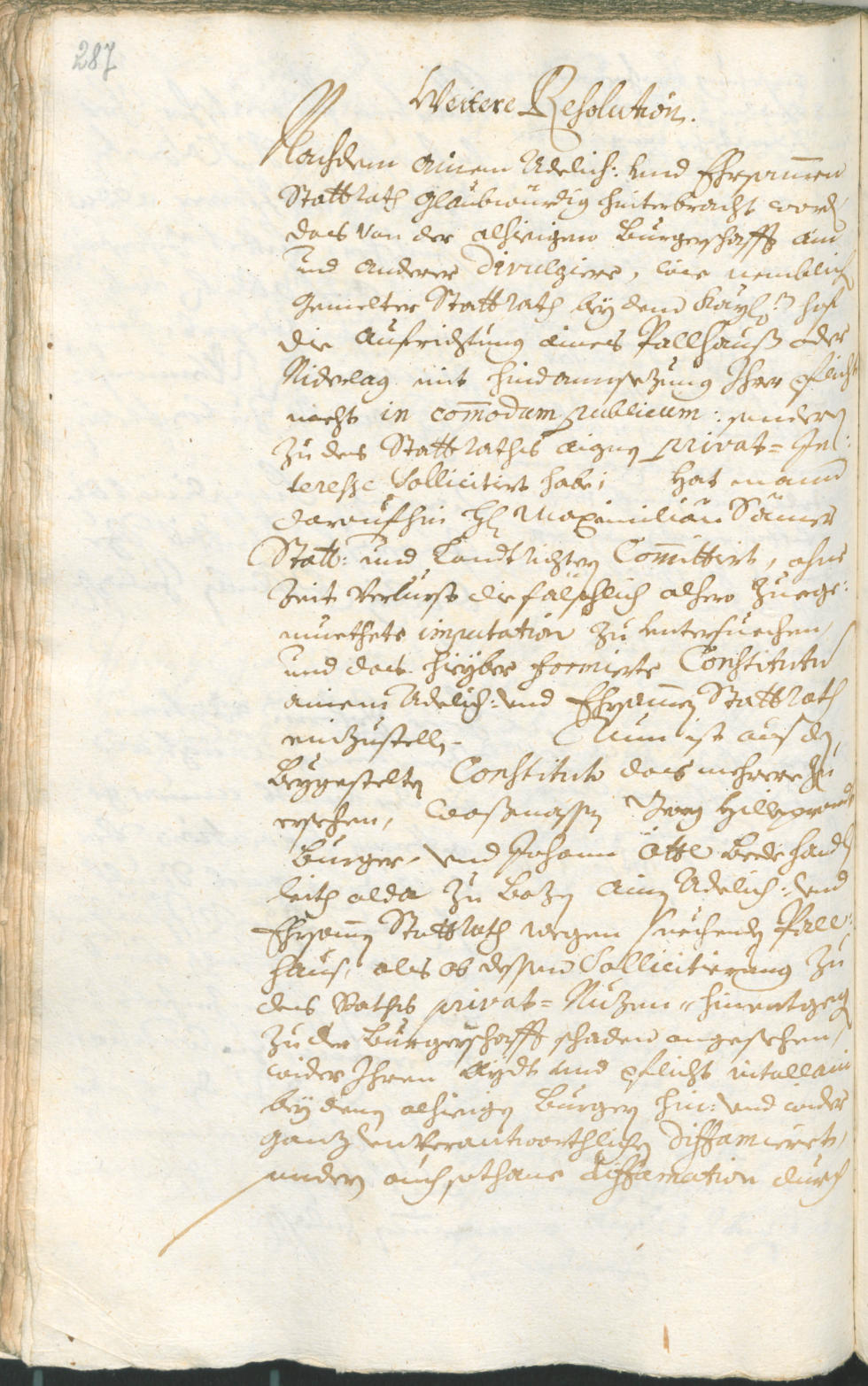 Civic Archives of Bozen-Bolzano - BOhisto Ratsprotokoll 1714/17 