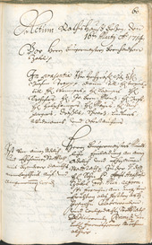 Civic Archives of Bozen-Bolzano - BOhisto Ratsprotokoll 1714/17 - 