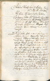 Archivio Storico della Città di Bolzano - BOhisto protocollo consiliare 1714/17 - 