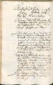 Archivio Storico della Città di Bolzano - BOhisto protocollo consiliare 1714/17 - 