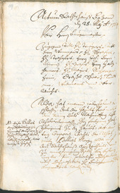Archivio Storico della Città di Bolzano - BOhisto protocollo consiliare 1714/17 - 