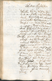 Archivio Storico della Città di Bolzano - BOhisto protocollo consiliare 1714/17 - 