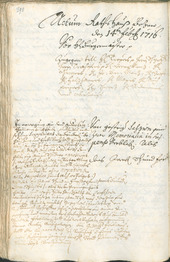 Civic Archives of Bozen-Bolzano - BOhisto Ratsprotokoll 1714/17 - 