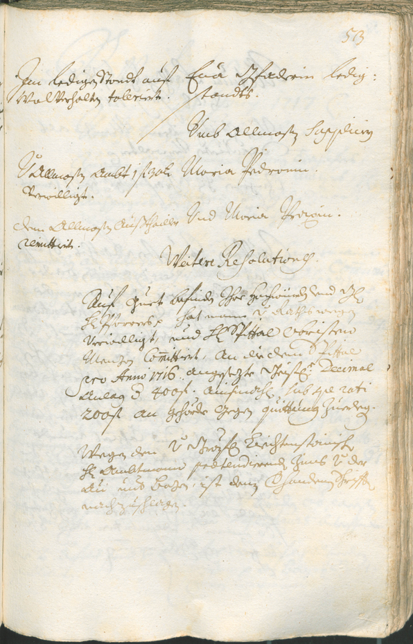 Civic Archives of Bozen-Bolzano - BOhisto Ratsprotokoll 1717/20 