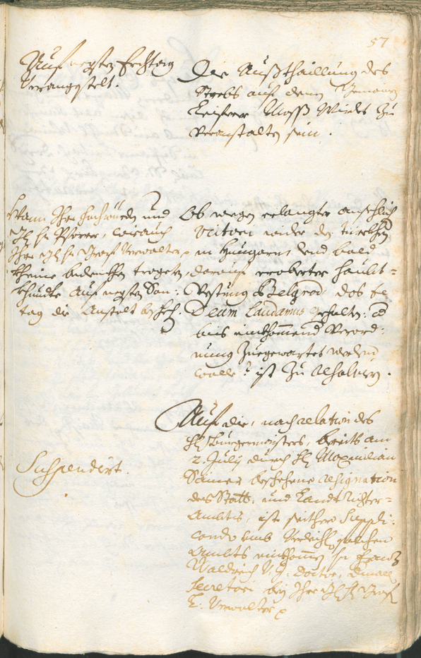 Stadtarchiv Bozen - BOhisto Ratsprotokoll 1717/20 