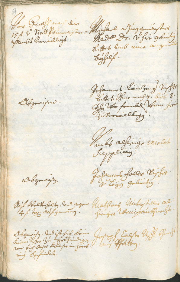 Stadtarchiv Bozen - BOhisto Ratsprotokoll 1717/20 