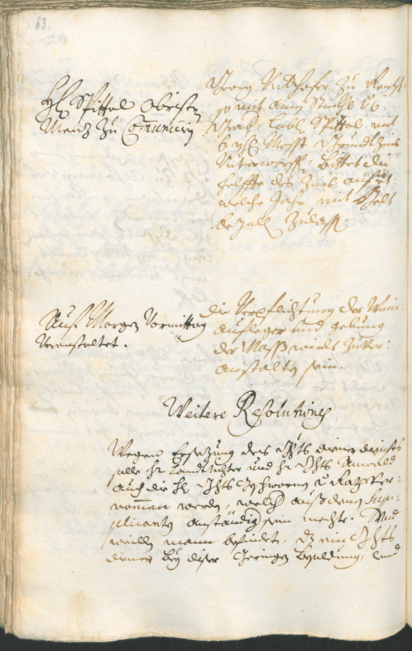 Stadtarchiv Bozen - BOhisto Ratsprotokoll 1717/20 