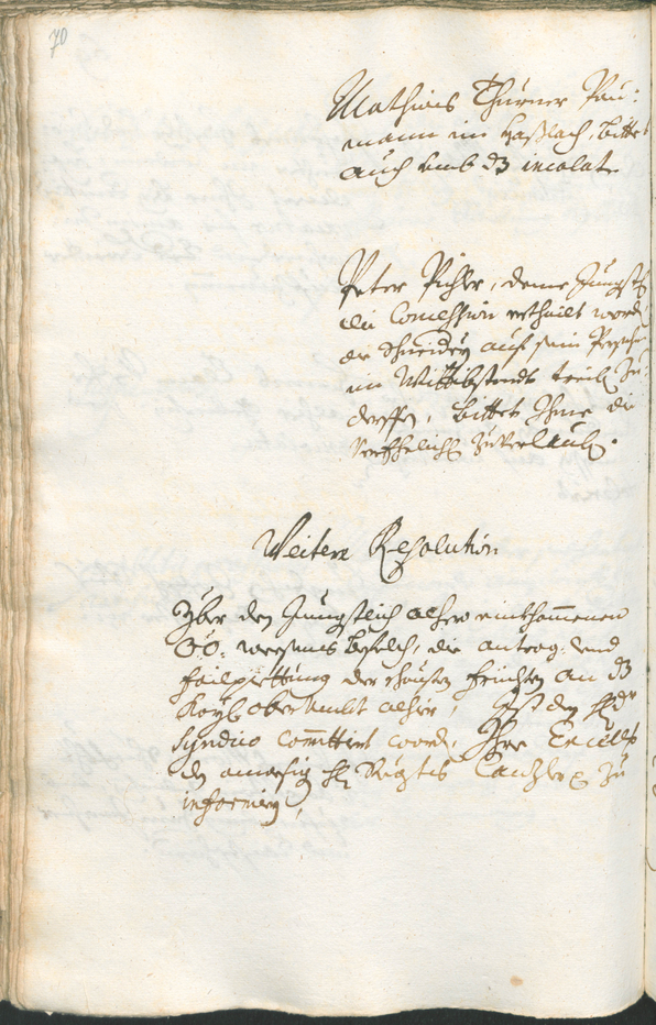 Civic Archives of Bozen-Bolzano - BOhisto Ratsprotokoll 1717/20 