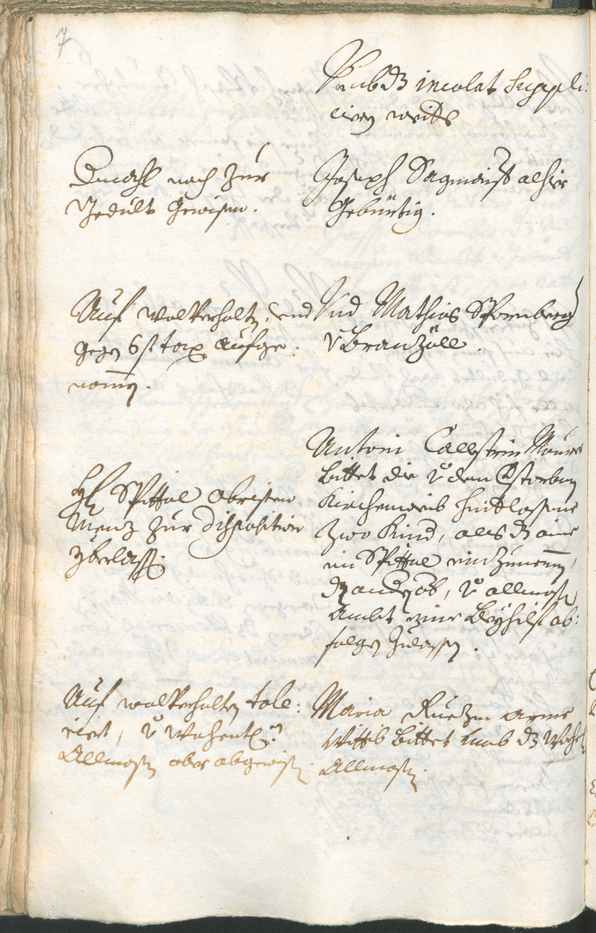 Stadtarchiv Bozen - BOhisto Ratsprotokoll 1717/20 