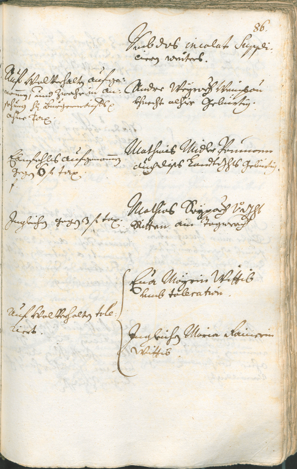 Stadtarchiv Bozen - BOhisto Ratsprotokoll 1717/20 