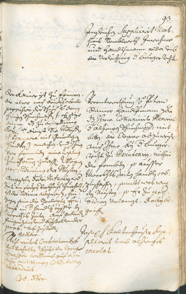 Stadtarchiv Bozen - BOhisto Ratsprotokoll 1717/20 