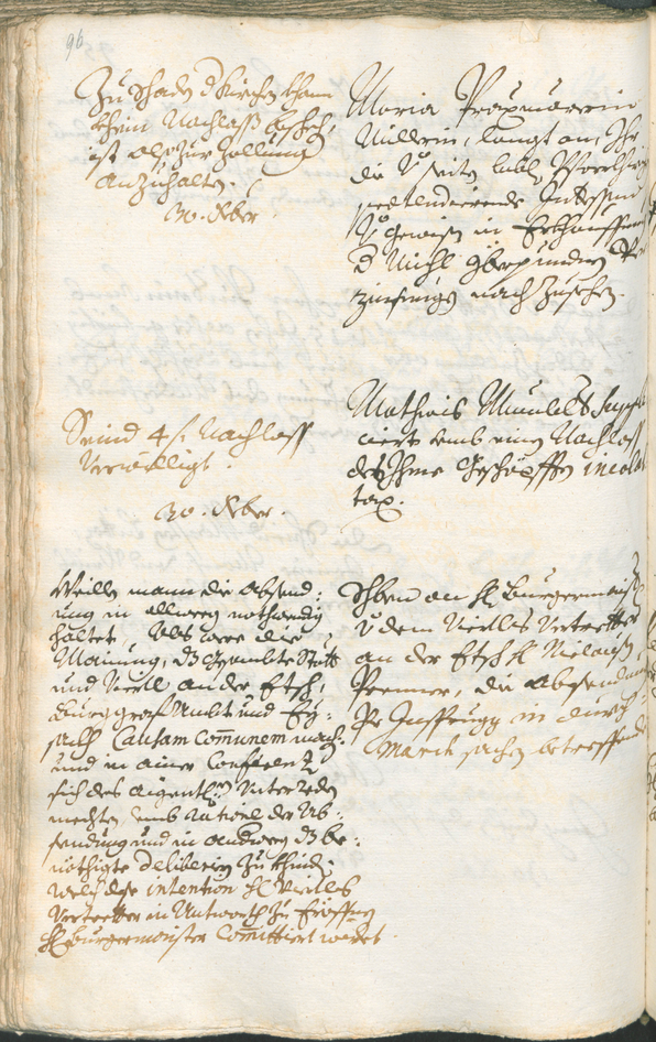 Stadtarchiv Bozen - BOhisto Ratsprotokoll 1717/20 