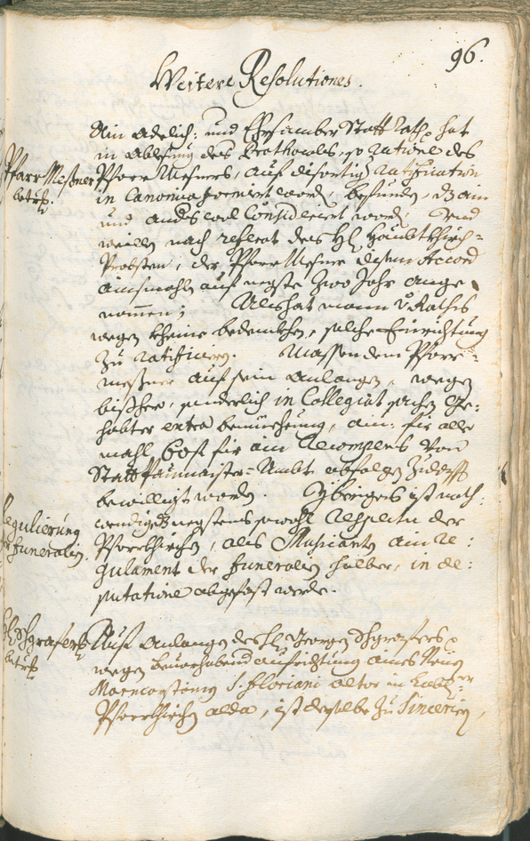 Civic Archives of Bozen-Bolzano - BOhisto Ratsprotokoll 1717/20 