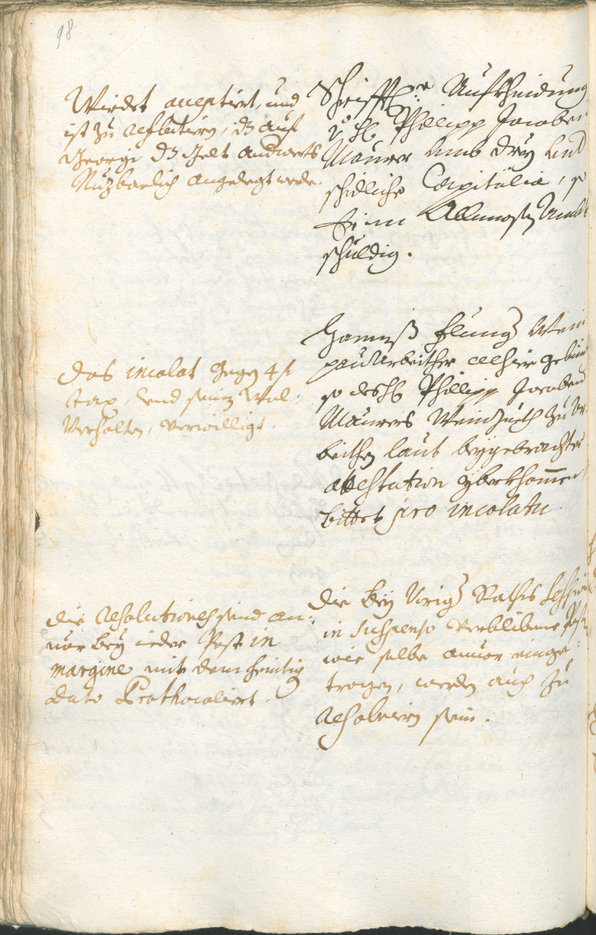 Stadtarchiv Bozen - BOhisto Ratsprotokoll 1717/20 