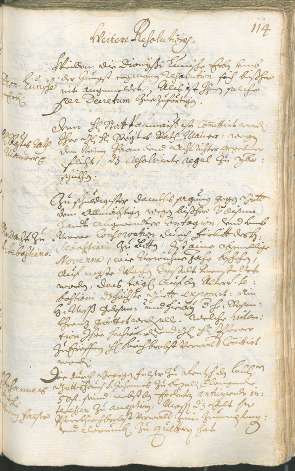 Civic Archives of Bozen-Bolzano - BOhisto Ratsprotokoll 1717/20 