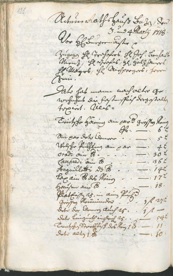 Civic Archives of Bozen-Bolzano - BOhisto Ratsprotokoll 1717/20 