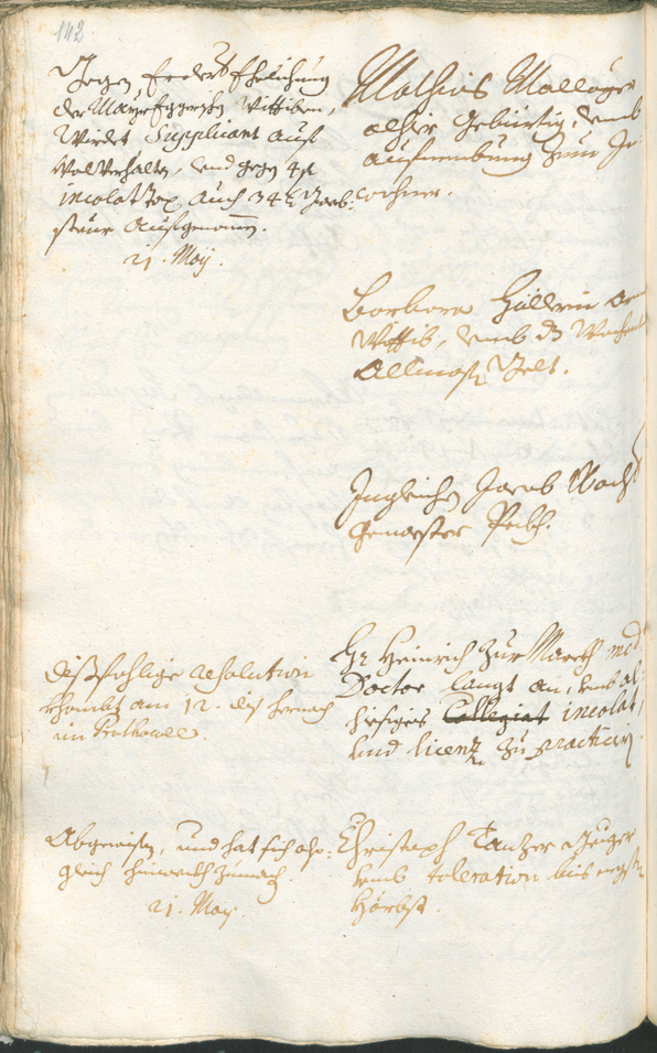 Civic Archives of Bozen-Bolzano - BOhisto Ratsprotokoll 1717/20 