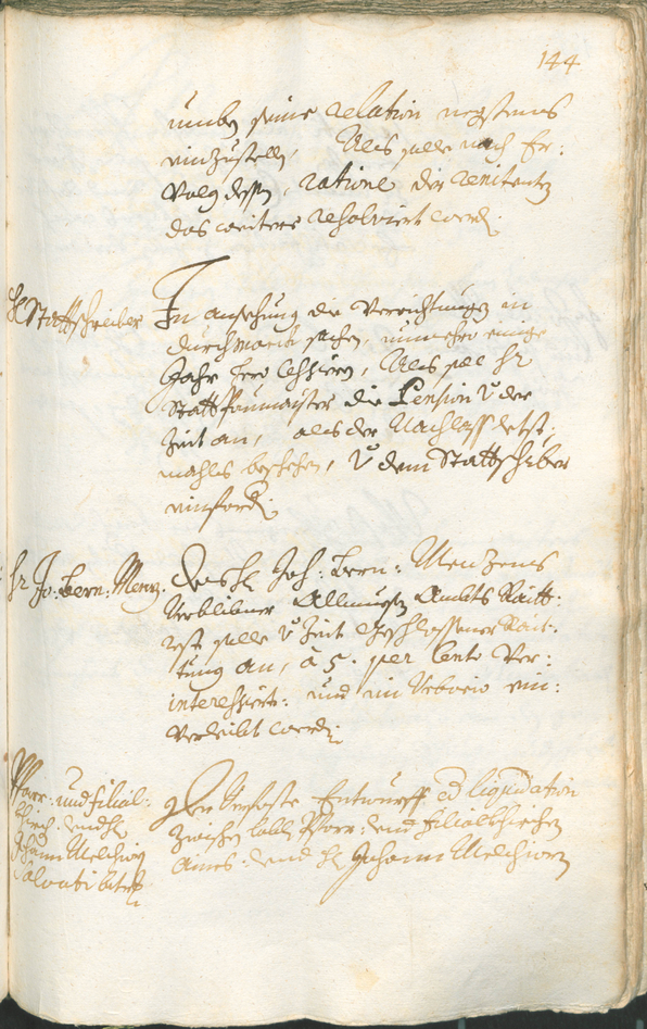 Stadtarchiv Bozen - BOhisto Ratsprotokoll 1717/20 