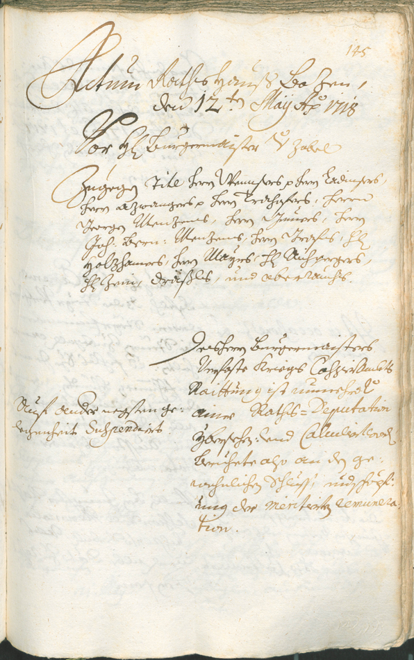 Civic Archives of Bozen-Bolzano - BOhisto Ratsprotokoll 1717/20 