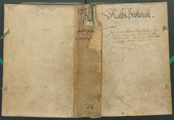 Civic Archives of Bozen-Bolzano - BOhisto Ratsprotokoll 1717/20 