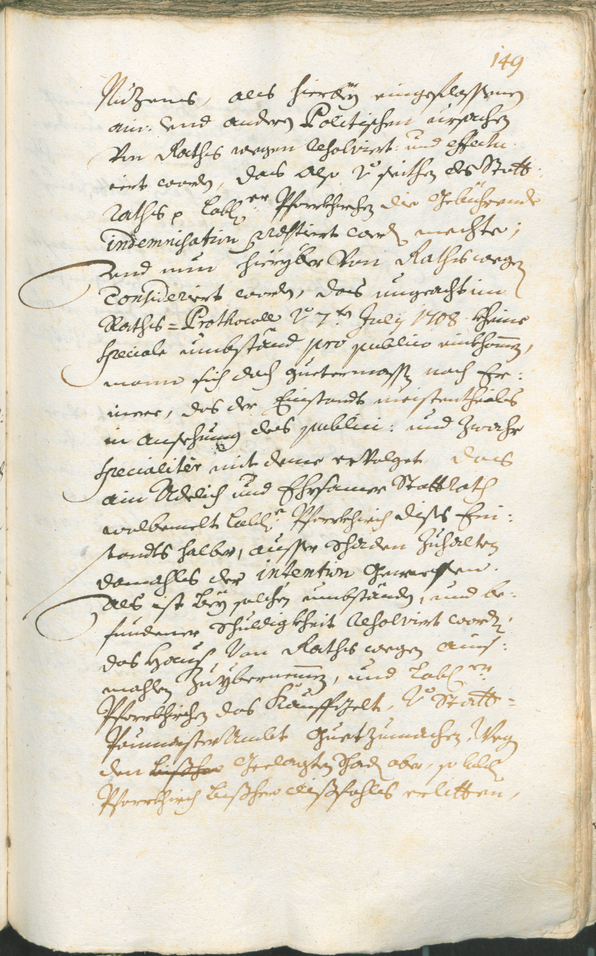 Stadtarchiv Bozen - BOhisto Ratsprotokoll 1717/20 