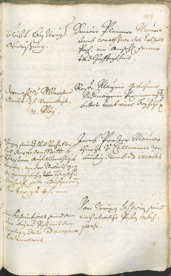 Stadtarchiv Bozen - BOhisto Ratsprotokoll 1717/20 