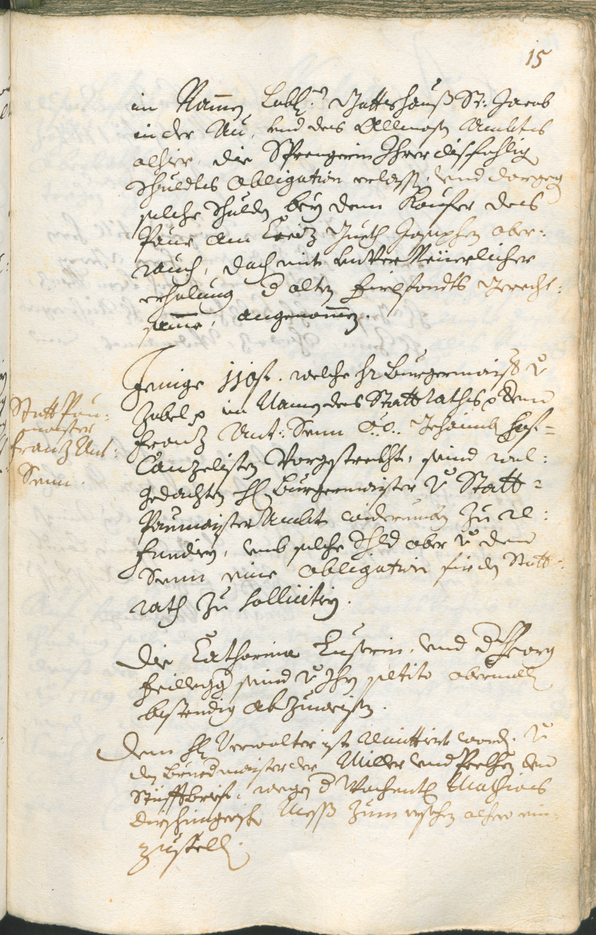 Stadtarchiv Bozen - BOhisto Ratsprotokoll 1717/20 