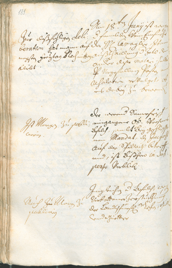 Civic Archives of Bozen-Bolzano - BOhisto Ratsprotokoll 1717/20 