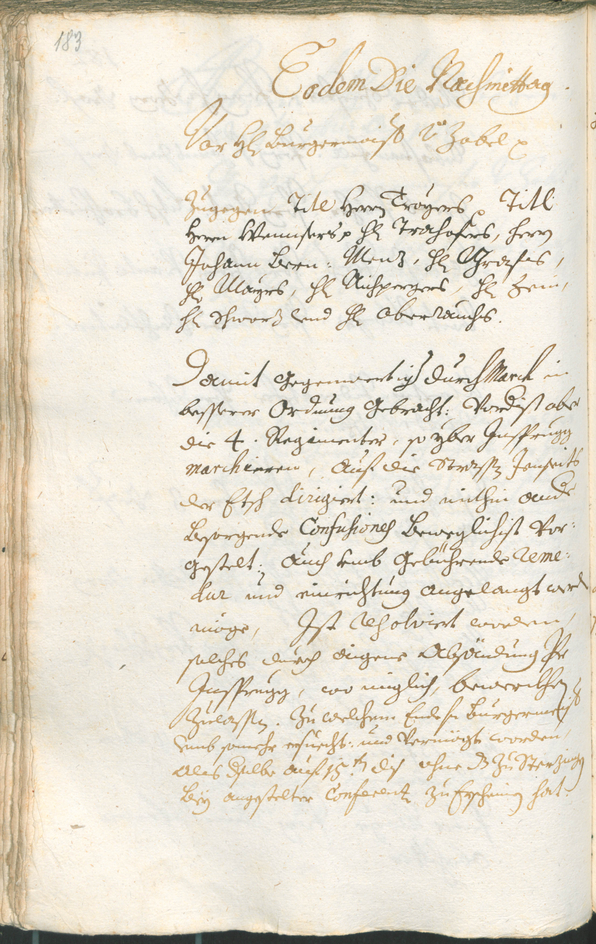 Civic Archives of Bozen-Bolzano - BOhisto Ratsprotokoll 1717/20 