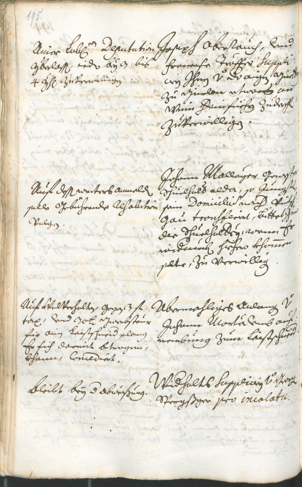 Stadtarchiv Bozen - BOhisto Ratsprotokoll 1717/20 