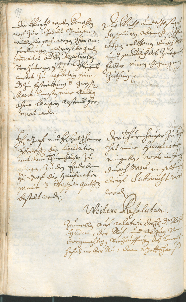 Stadtarchiv Bozen - BOhisto Ratsprotokoll 1717/20 