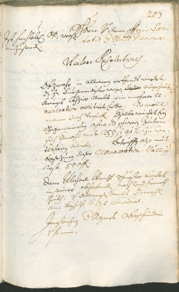 Stadtarchiv Bozen - BOhisto Ratsprotokoll 1717/20 