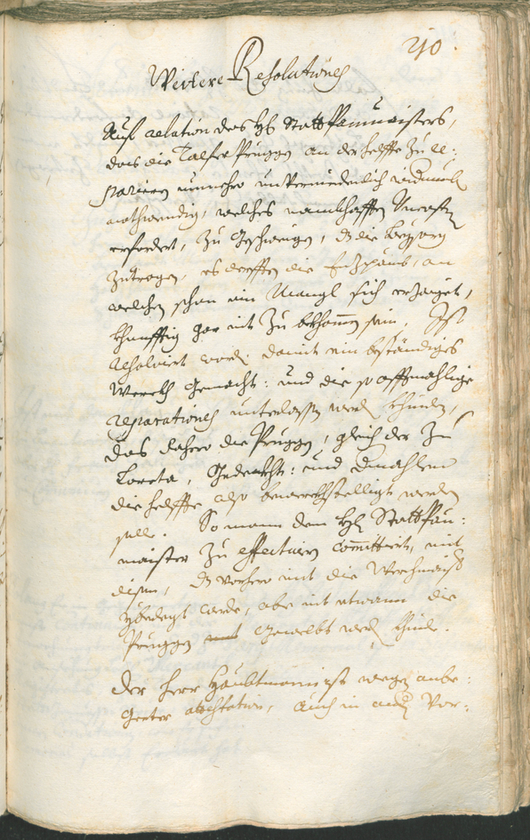 Civic Archives of Bozen-Bolzano - BOhisto Ratsprotokoll 1717/20 